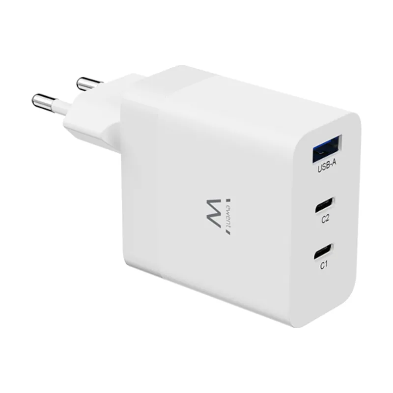 Eminent-Ewent EWENT Cargador carga 65w usb-c y usb-a