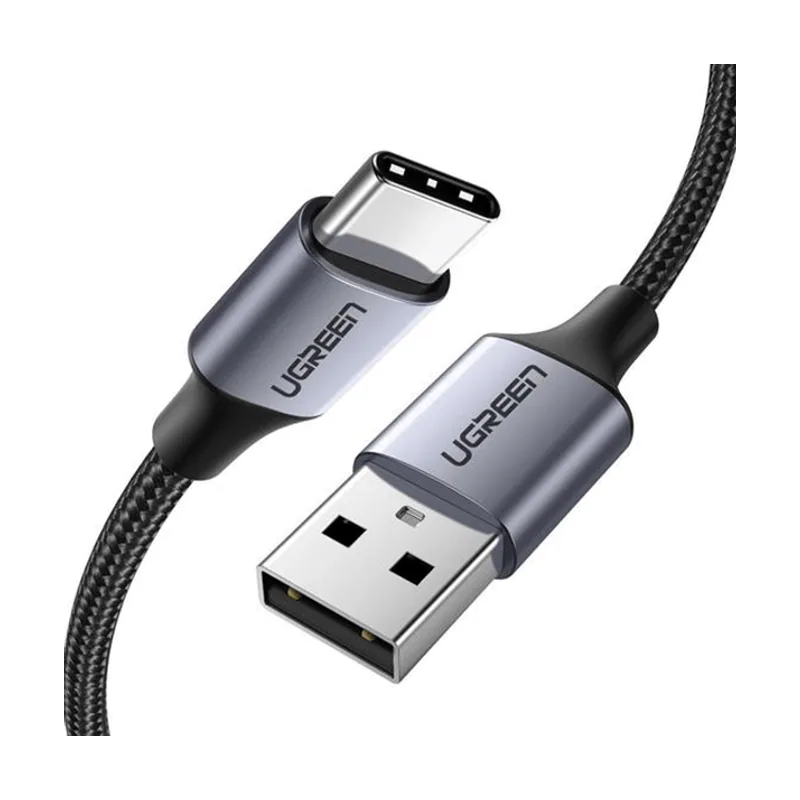 Cable Ugreen USB-A USB-C Trenzado DE Aluminio 1 M
