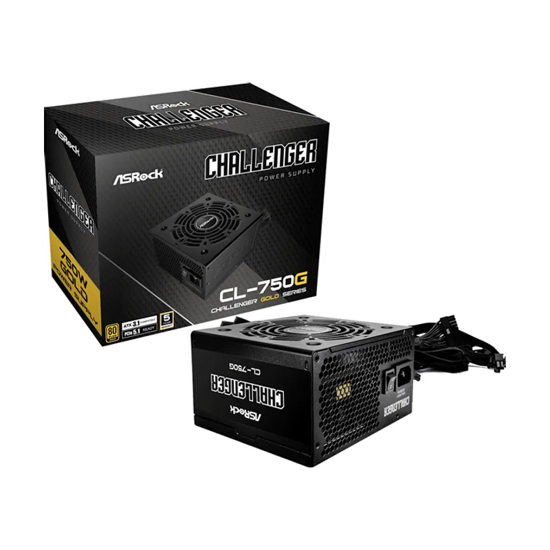 ASRock Fuente Alimentación 750W Challenger CL-750G 80 PLUS
