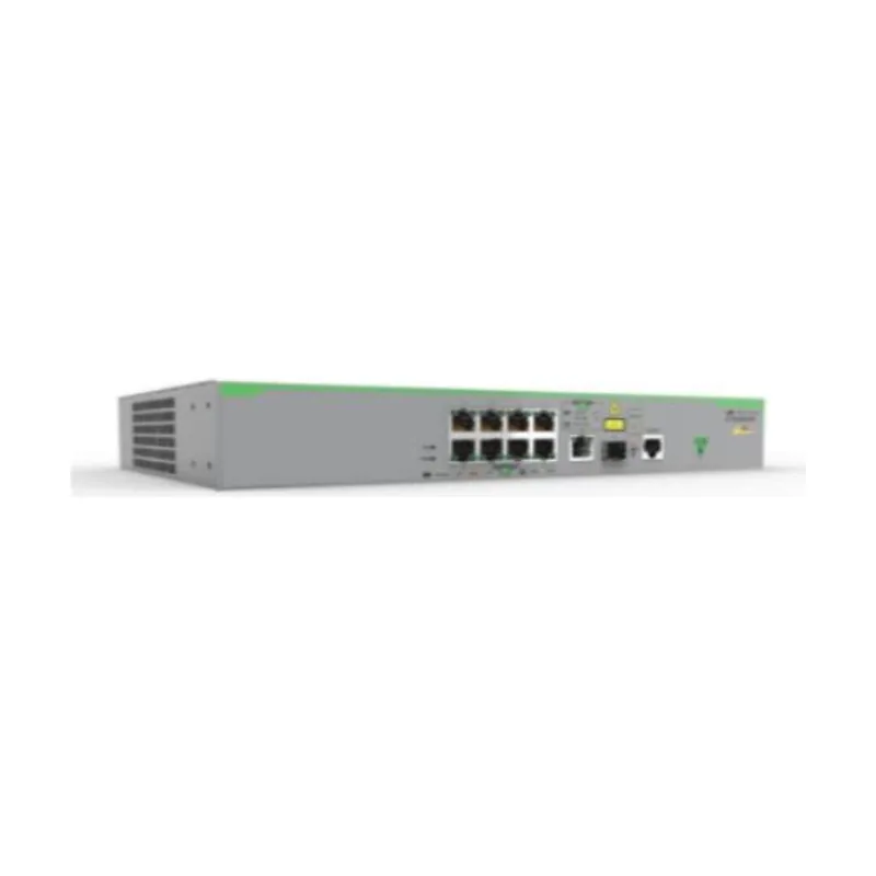 Allied Telesyn 8 x 10/100T POE+ ports and 1 x combo ports 100/1000X SFP or 10/100/1000T