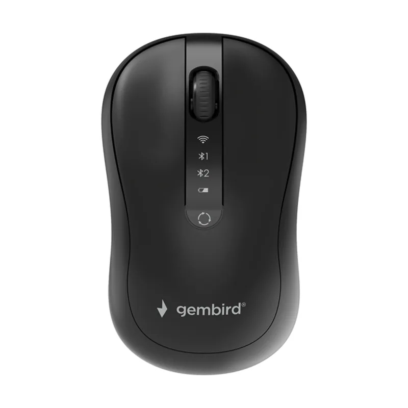 Gembird Ratón inalámbrico de 4 botones y modo