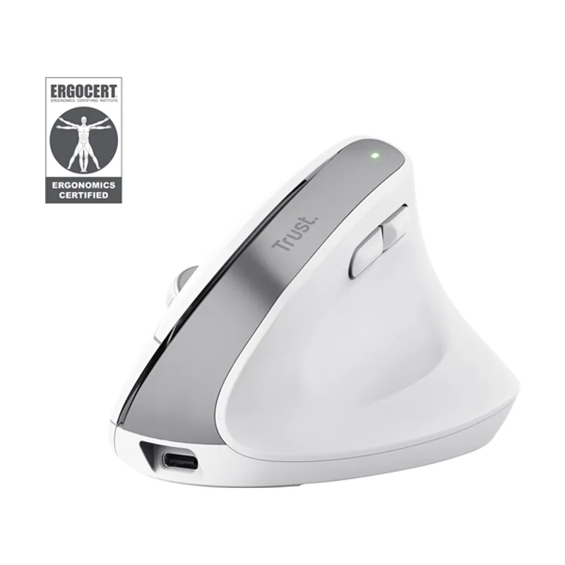 Trust Mouse Wireless Ergo BAYOII+ 25399 Multidispositivo RF 2.4GHz Y 2xBT DPI Ajustable 800-2400ppp