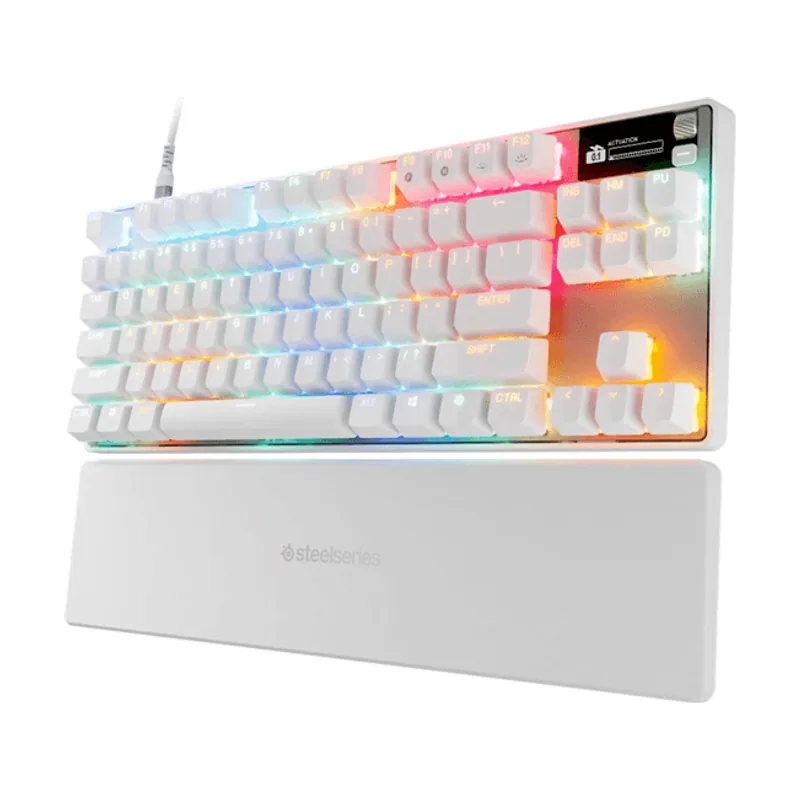 SteelSeries Apex PRO TKL GEN 3 Blanco USA 64898