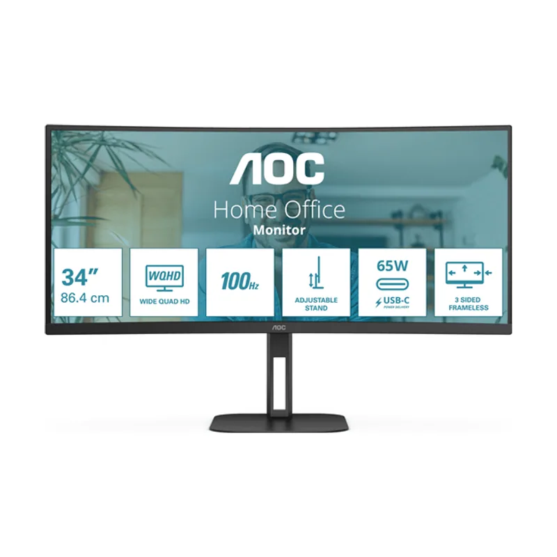 AOC CU34V5C/BK