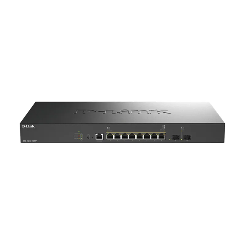 D-Link Switch Gestionable L2 DXS-1210-10MP/E 8PX10G Multigig POE++ 60W+