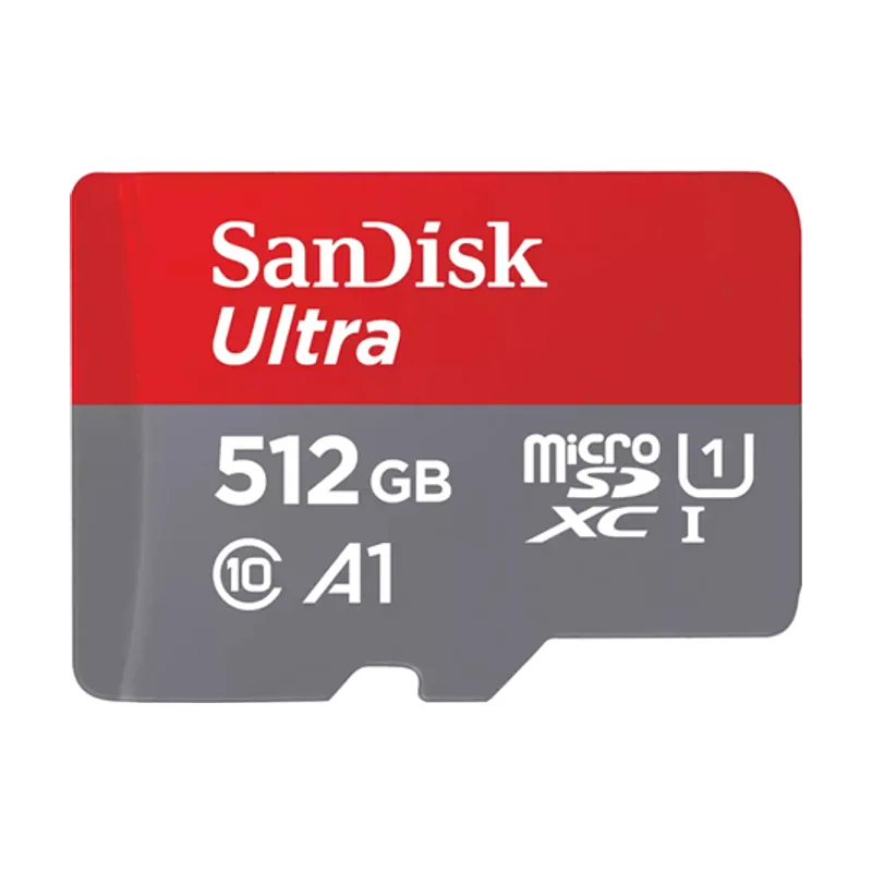 SanDisk 512GB Ultra microSDXC 150MB/s+SD Adapter