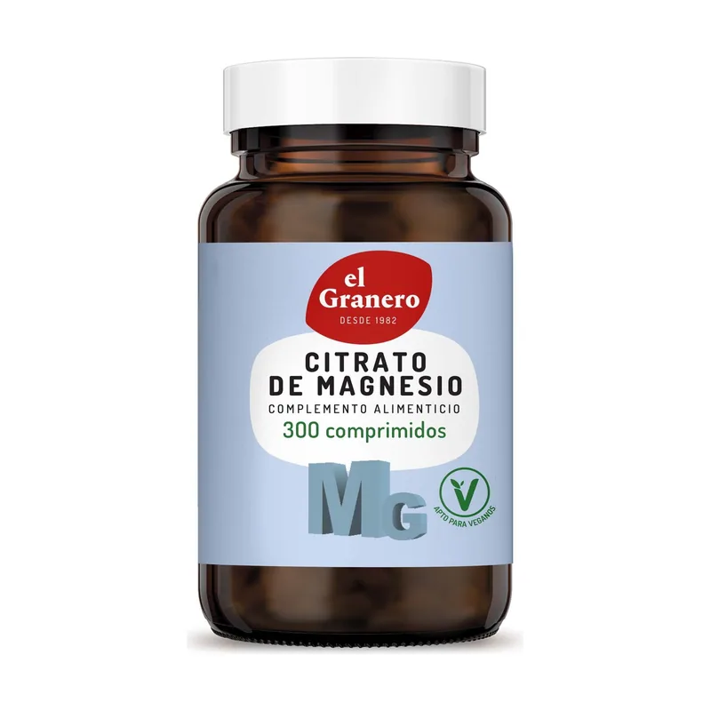 El Granero Citrato de Magnesio 500 Mg 300 Tab