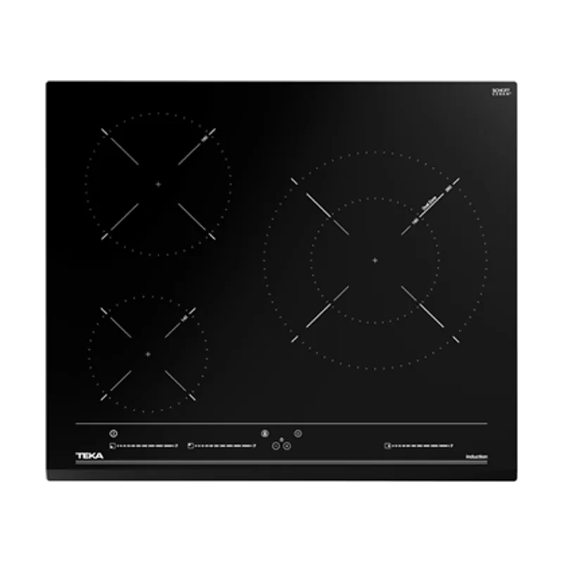 Teka Vitroceramica Induccion IZC 63015 BK MSS 3 Zonas Coccion Ancho 60 CM
