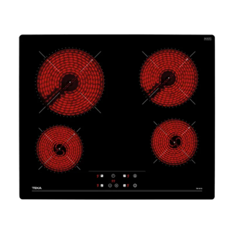 Teka Vitroceramica Independiente Radiantes TB PRO 6415 4 Zonas Coccion Ancho 60 CM