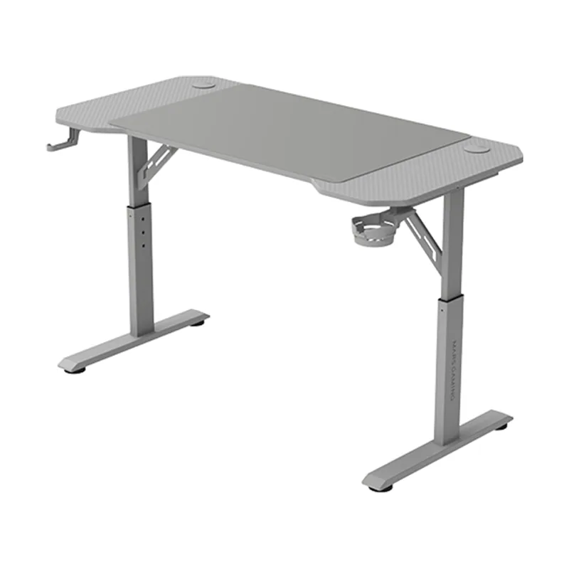 Mars Gaming Mesa MGD Ergo 120 Regulable EN Altura Tablero Blanco 120x60 Chasis DE Acero ALF. XXL