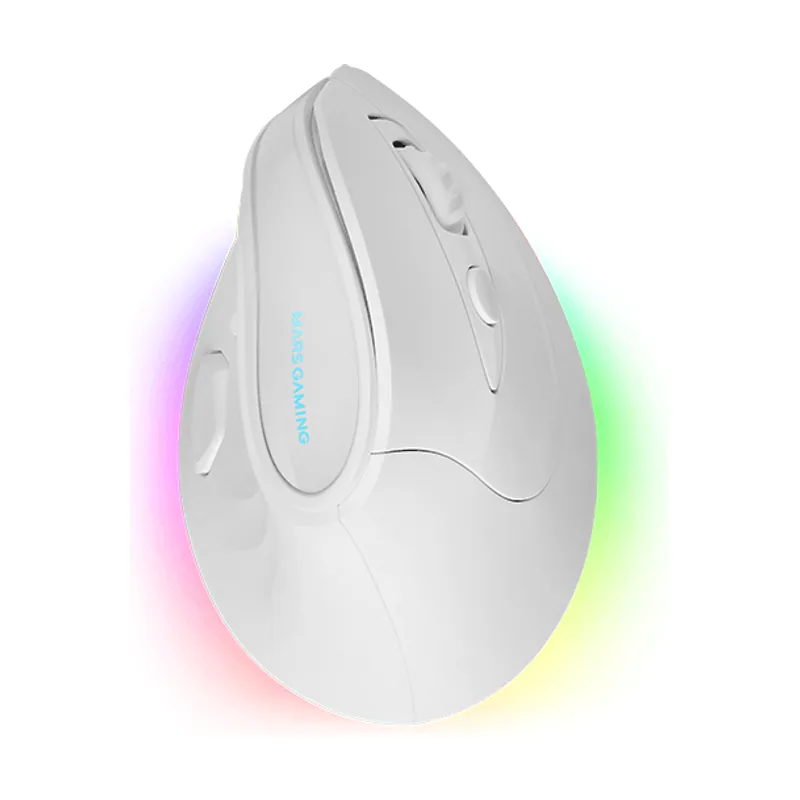 Mars Gaming Ratón Ergo VERTI.RGB INALÁM. TRI-MODE