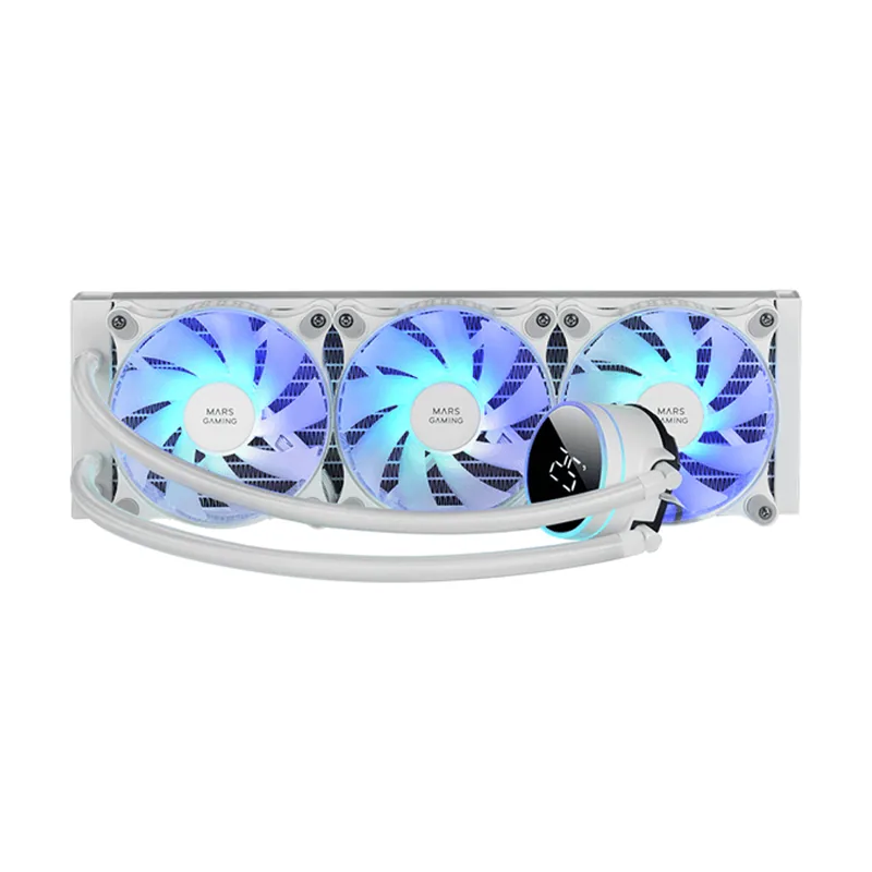 Mars Gaming Sistema DE Refigeracion Liguida MLLCD360 Blanco 3x 12x12