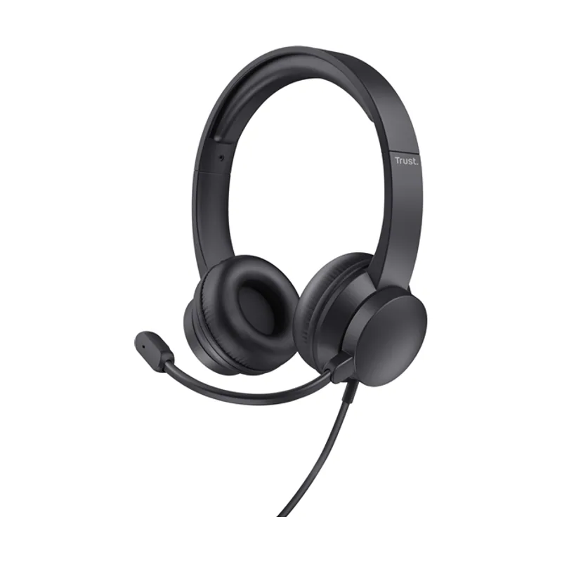 Trust Headset Ayda 25088 USB Microfono Plegable Diadema Ajustable