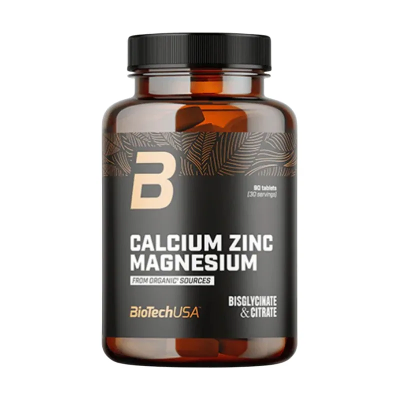 Calcium Zinc Magnesium Organic Sources 90 Tab