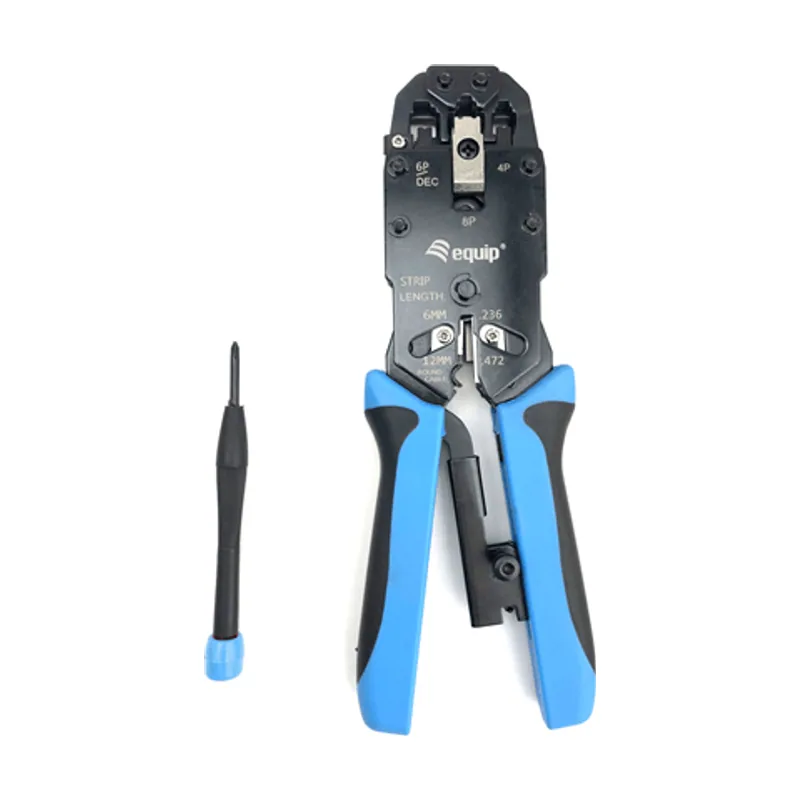 Equip Crimpadora Profesional RJ11-RJ12-RJ45 129409