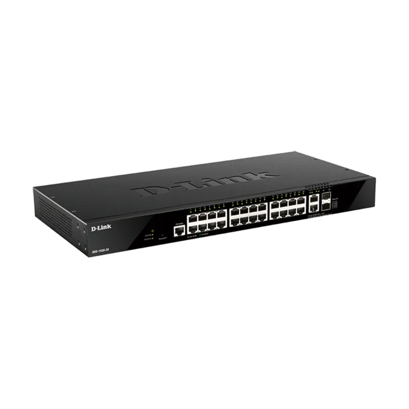 D-Link Switch Gestionable L3 Stakable DGS-1520-28