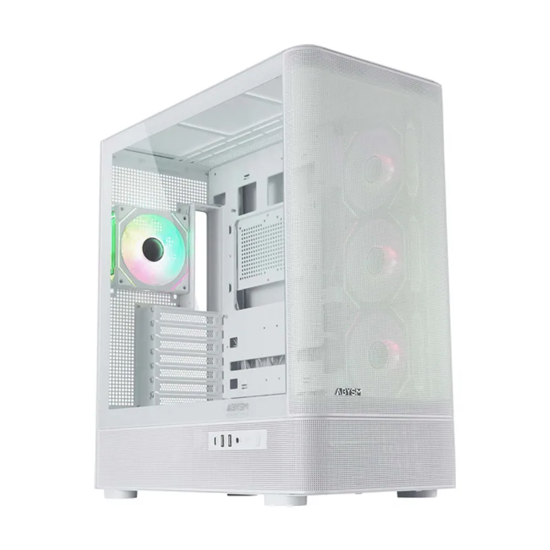 Abysm Caja ATX Danube Sava H500 II AIR White 2x3.5" 3x2.5" 2xUSB3.0 1xUSB-C GPU