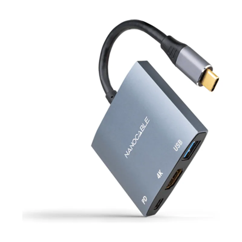 Nanocable Conversor Nano Cable USB-C A HDMI/H