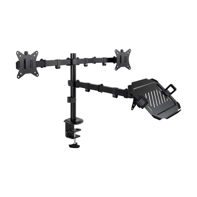 Tooq DB1202TN-B Soporte mesa 2 pantallas+