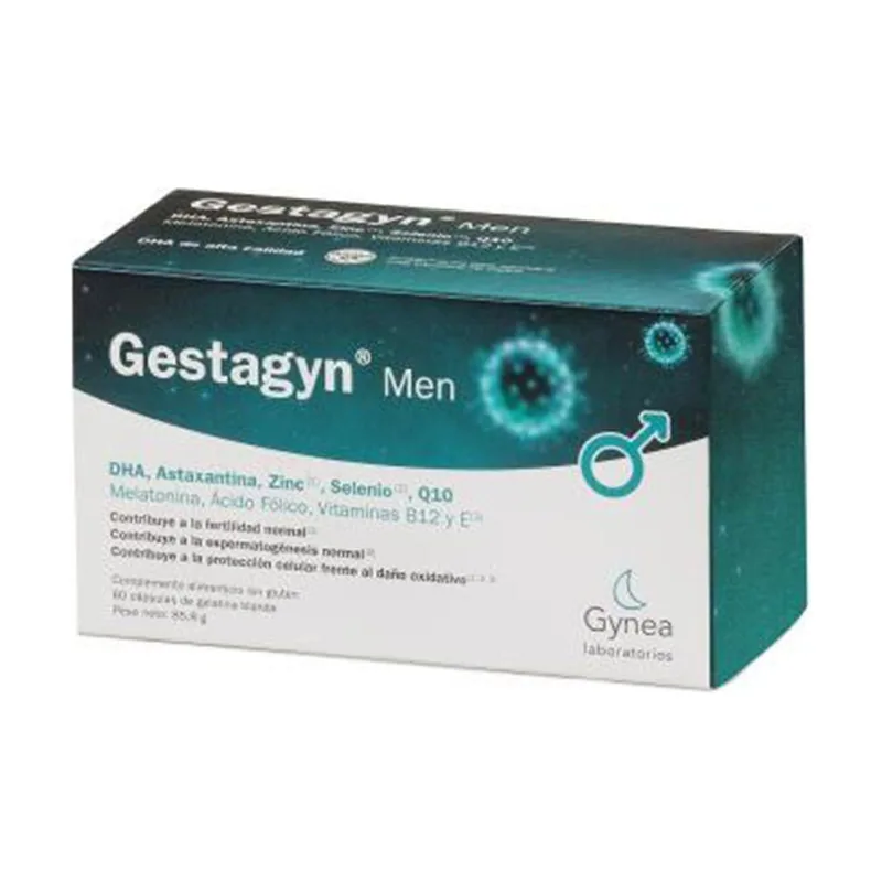 Gynea Laboratorios Gestagyn Men 60 Cápsulas