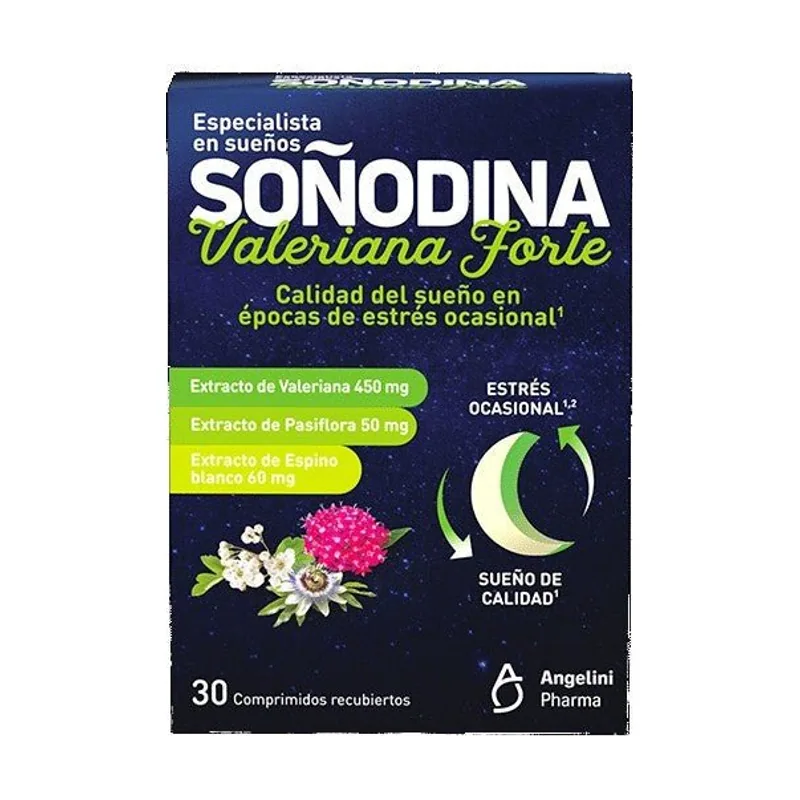 Angelini Soñodina Valeriana Forte 30 Comprimidos Recubiertos