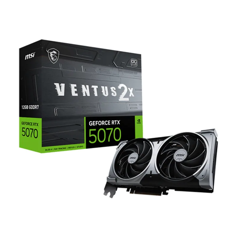 MSI GeForce RTX 5070 Ventus 2X OC Dlss 4
