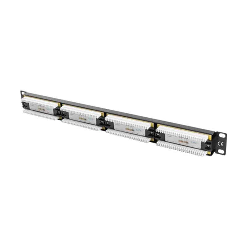 Lanberg Patch Panel CAT.6 UTP 24 Puertos 1U CAT.6 UTP