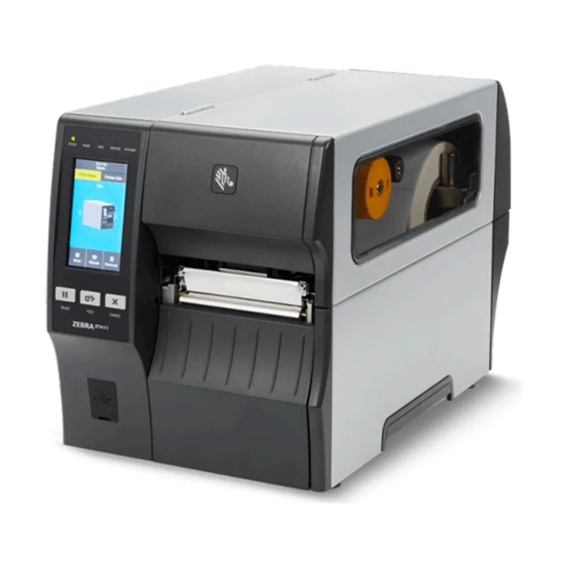 Zebra TT Printer ZT411 4 203 DPI Euro AND UK Cord Serial USB 10/100 Ethernet