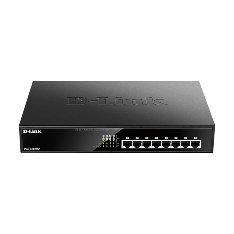 D-Link 8-PORT Desktop POE+