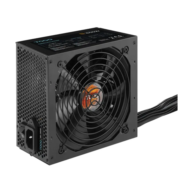 Tooq Fuente Alimentación 650W Fuente de Alimentación ATX 650W APFC 80Plus Bronze 80 PLUS