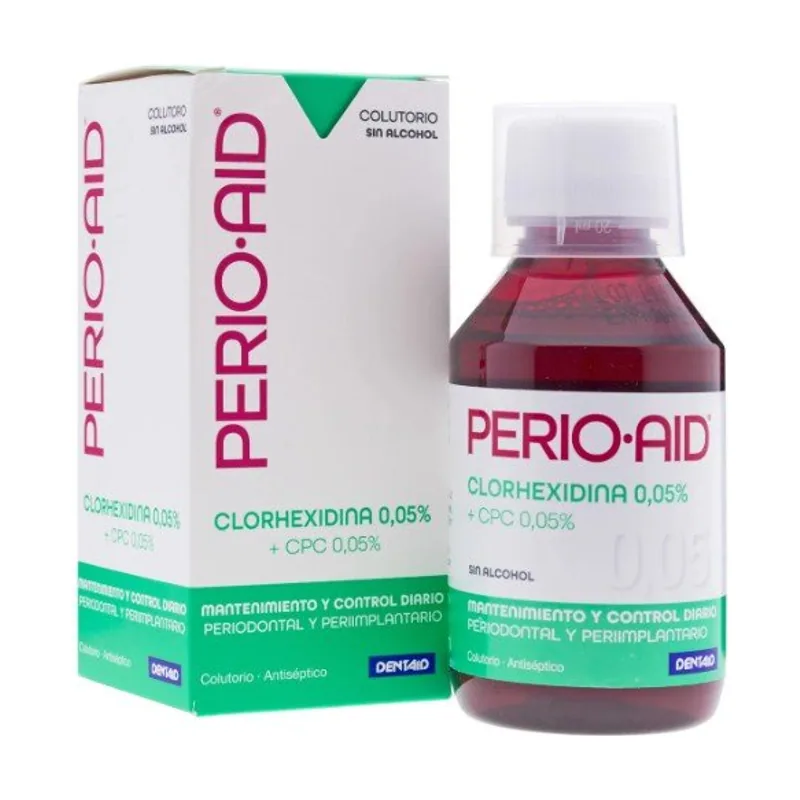 Dentaid Perio Aid Chx 0,05% + Cpc 0,05% Mantenimiento Y Control