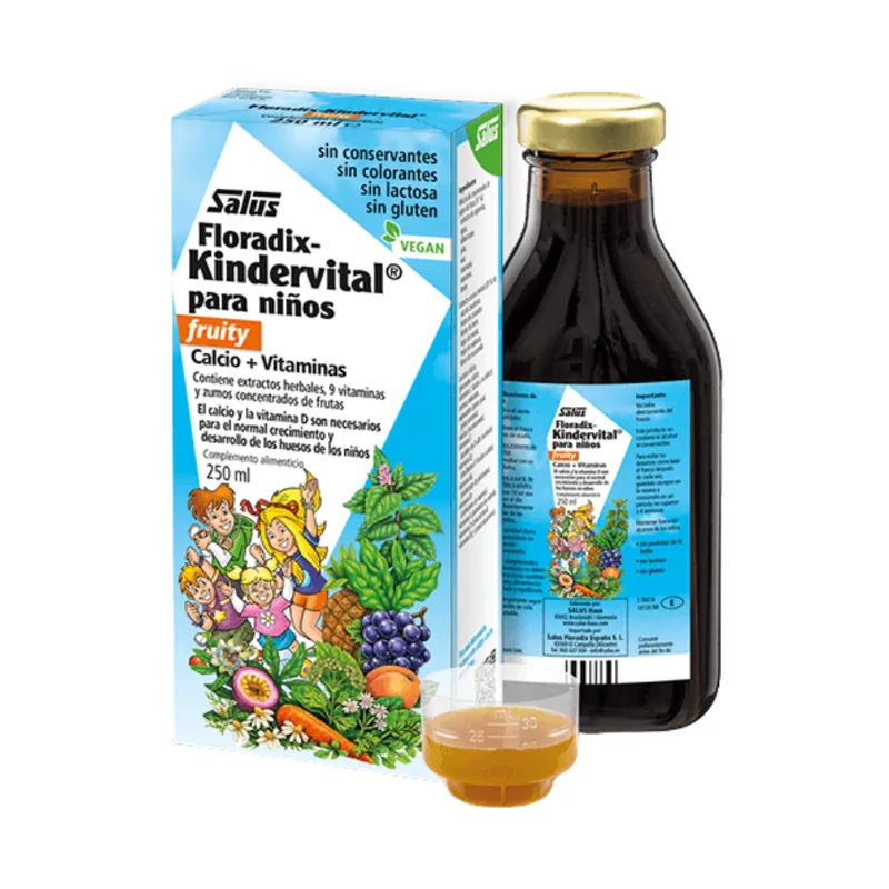 Salus Floradix Kindervital Fruity Líquido 250 Ml