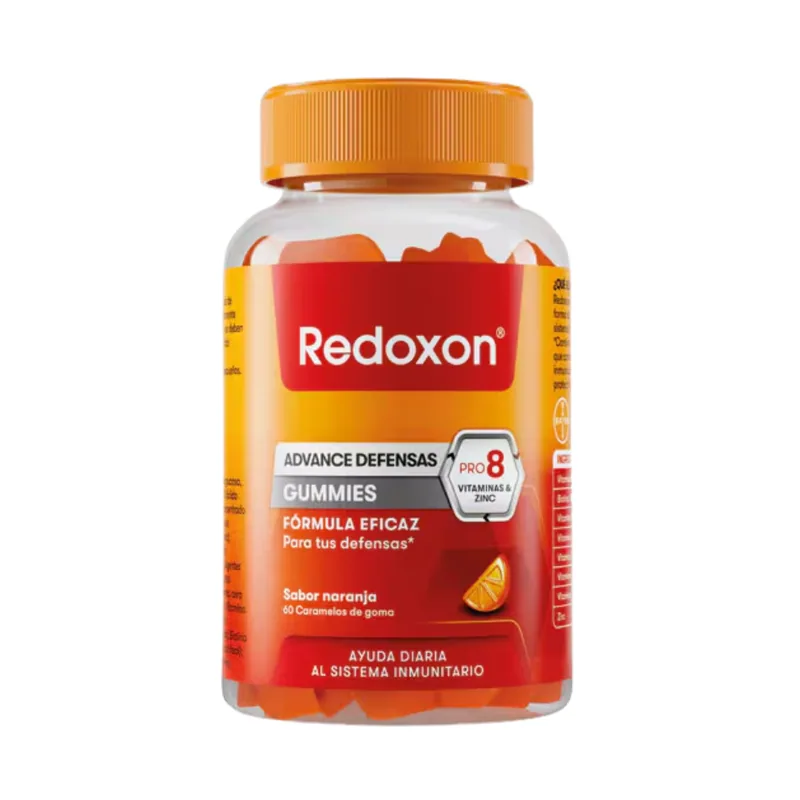 Bayer Redoxon Advance Defensas Sabor Naranja 60 Gummies