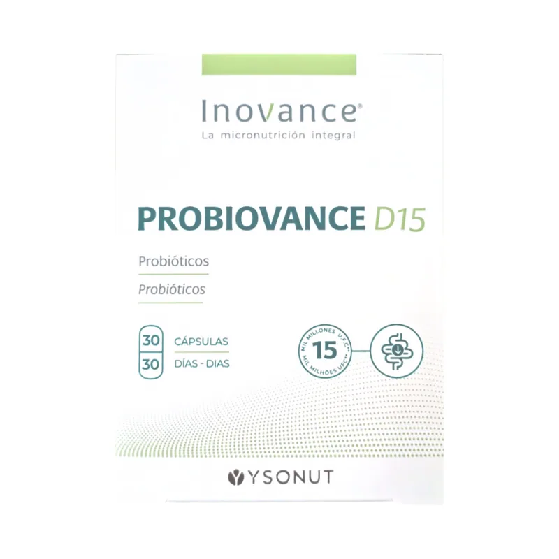 Ysonut Inovance Probiovance D15 30 Cápsulas