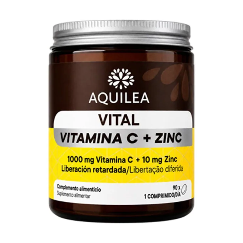 Uriach Aquilea OTC Aquilea Vital Vitamina C + Zinc 90 Comprimidos