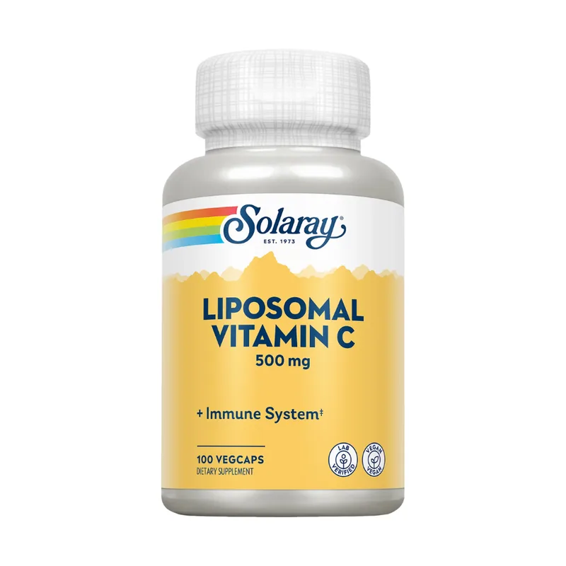Solaray Liposomal Vitamin C 500 Mg 100 Vegcaps
