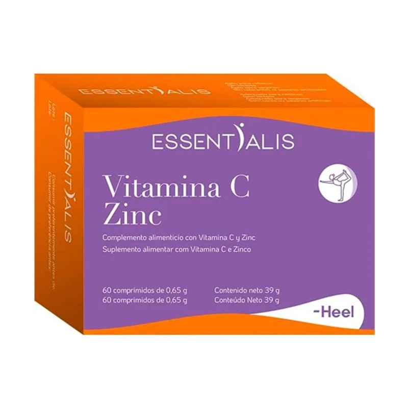 Heel Essentialis Vitamina C Zinc 60 Comprimidos