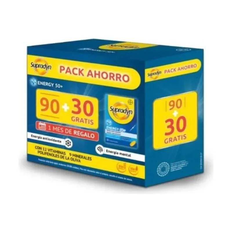 Bayer Supradyn Pack Energy 50+