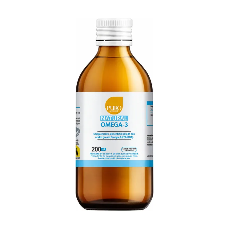 Puro Natural Omega-3 Niños 200 Ml