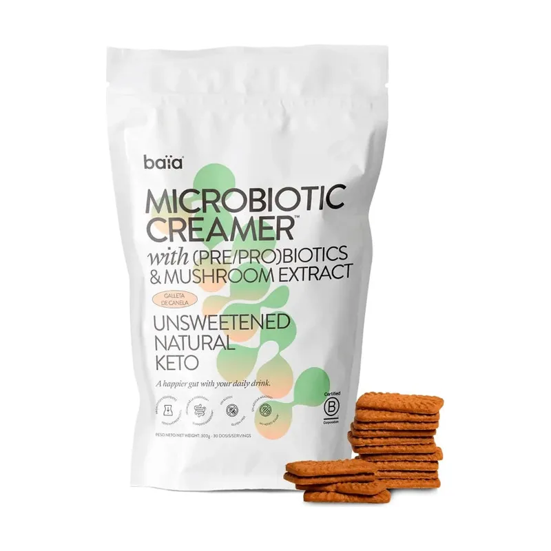 Baïa Microbiotic Creamer Galleta De Canela 300g