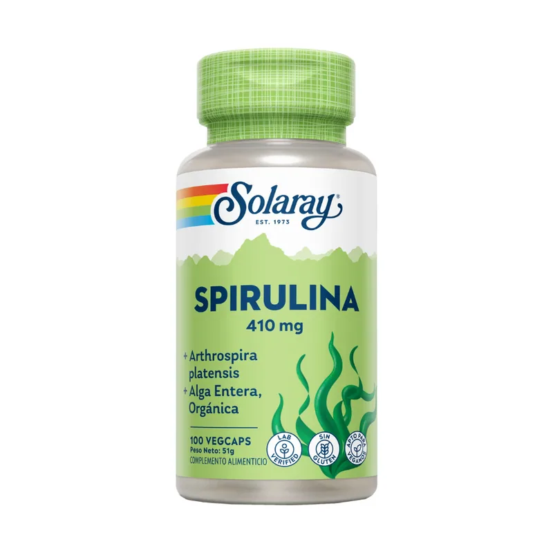 Spirulina 410 Mg 100 Vegcaps