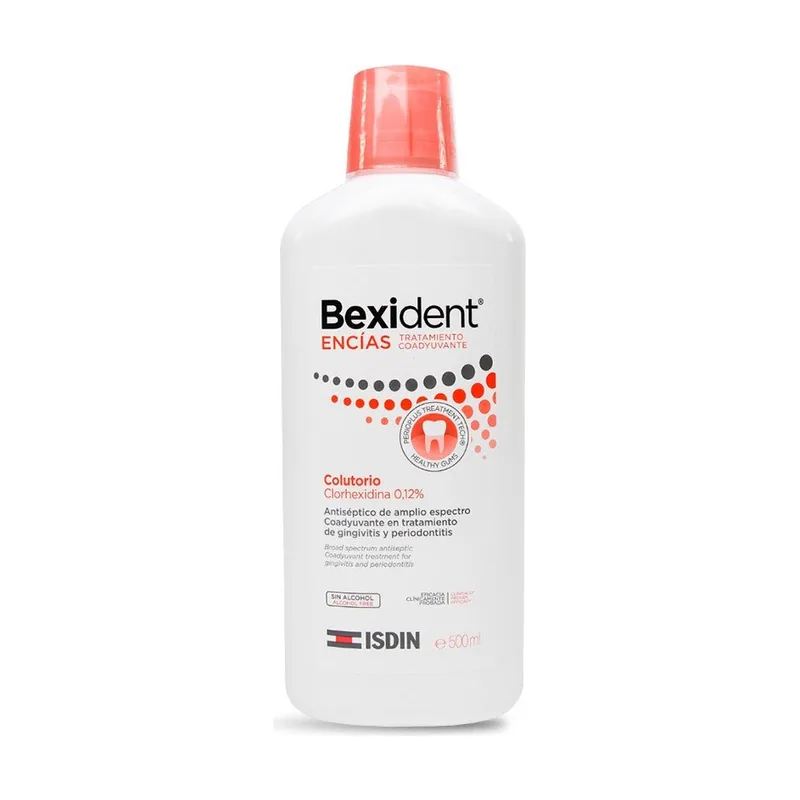 ISDIN Bexident Colutorio Encías Clorhexidina 500 Ml