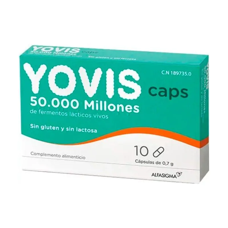 Alfasigma Yovis 10 Cápsulas