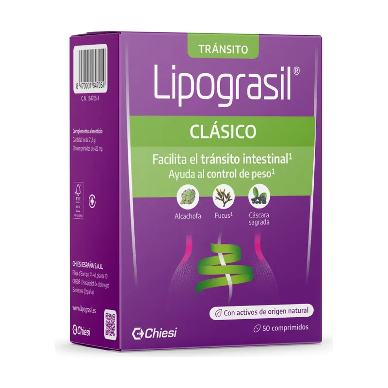 Chiesi Lipograsil Clásico 50 Comprimidos