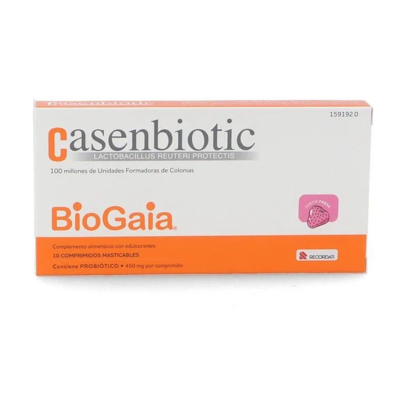 Casen Casenbiotic Sabor Fresa 10 Comprimidos