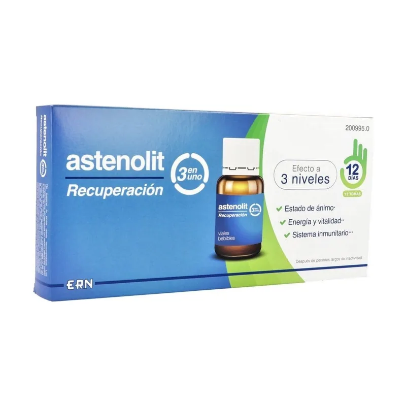 ERN Astenolit Recuperación 12 Viales De 10 Ml