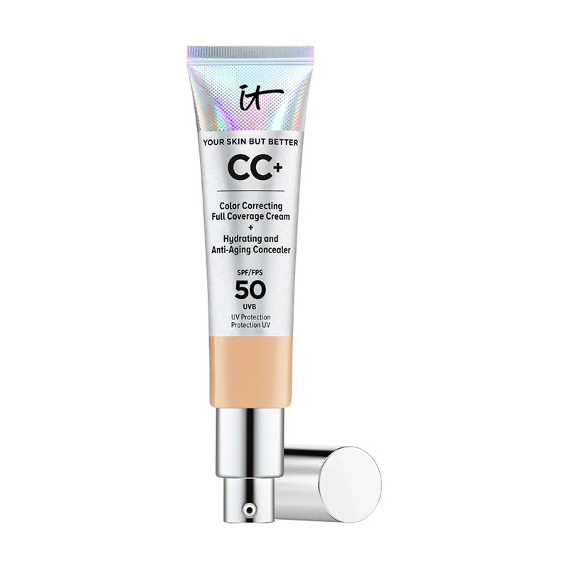 It Cosmetics YOUR SKIN BUT BETTER CC+ cream foundation SPF50+ #medium tan