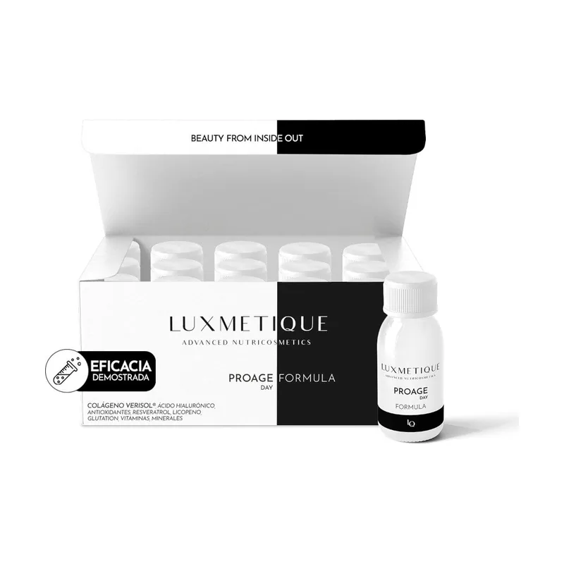 Luxmetique Proage Day Formula 15 Viales Bebibles De 30 Ml