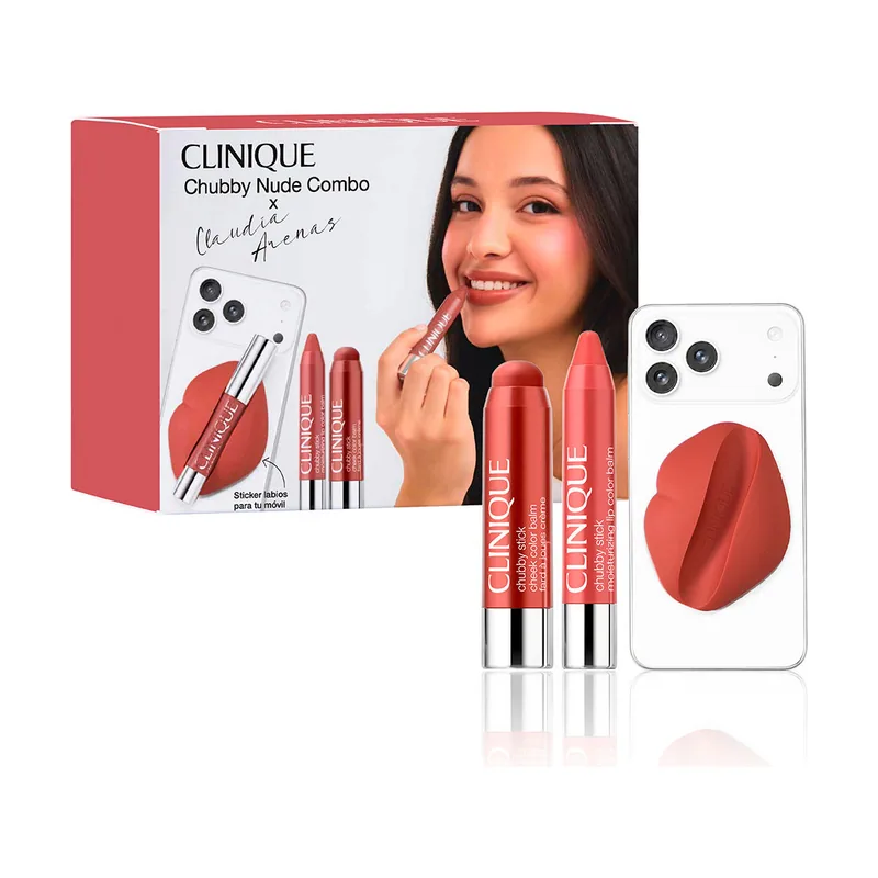 Clinique Claudia Arenas X Chubby Estuche #Nude 3 pz