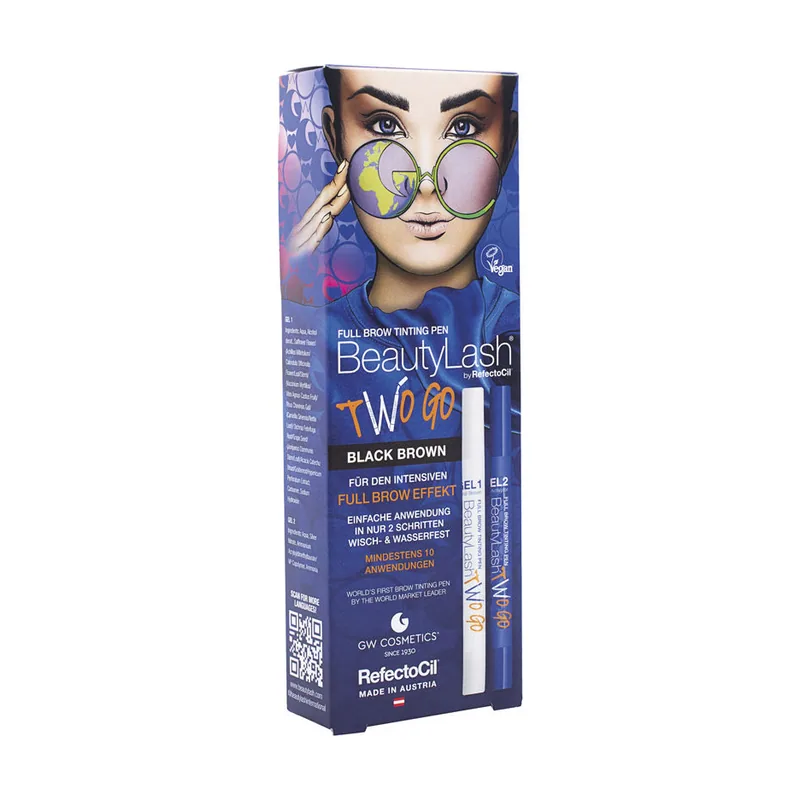 Refectocil BEAUTY LASH TWO GO tinte para cejas #Black